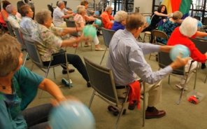 Aerobics at Rolling Meadows Retirement Community