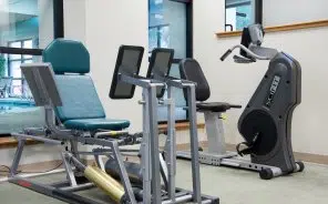 Fitness Center at Rolling Meadows Retirement Community