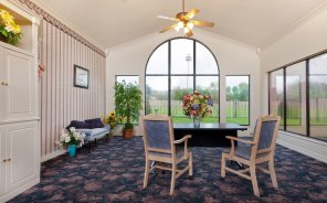 Sunroom at Rolling Meadows Retirement Community