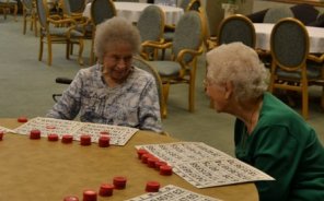 Bingo at Rolling Meadows Retirement Community
