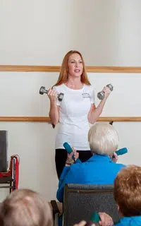 Fitness Classes at Rolling Meadows Retirement Community